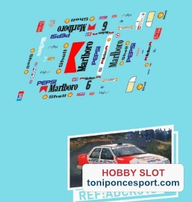 Calca Ford Sierra Cosworth Rallye Islas Canarias 1991 L. Monzon - 1/32