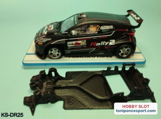 Chasis angular DUAL RADIKAL compatible Toyota Yaris R2 Avant.