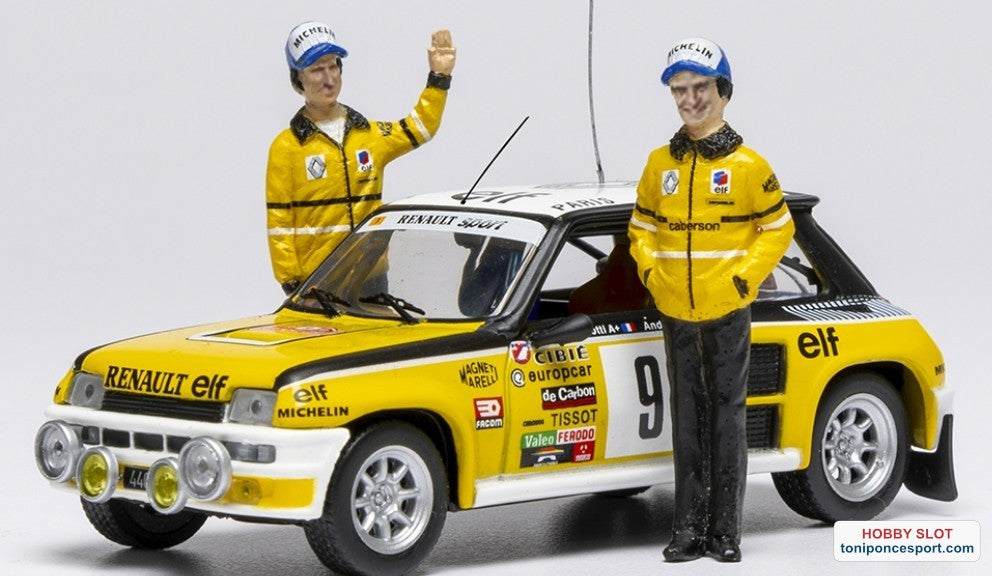 Renault 5 Turbo #9 Winner Rally Montecarlo de 1981 J.Ragnotti / J.M.Andre.