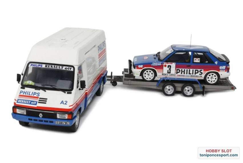 Pack Rallye RENAULT 11 Turbo  #3 Jean Ragnotti / P. Thimonier Montecarlo 1987