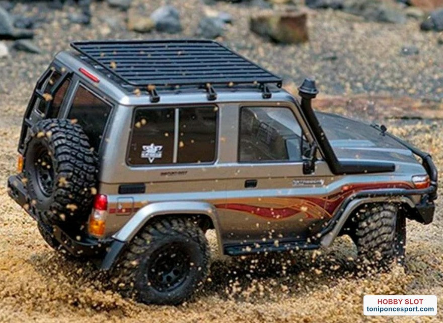 ROCK CRAWLER INTRUDER 1/10 WATERPROOF 4X4 GRIS RTR