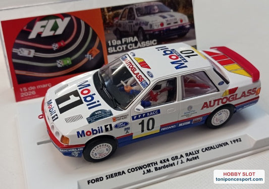 Ford Sierra Cosworth 4x4 Gr.A Rally Catalunya 1992 J. M. Bardolet / J. Autet.