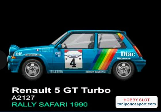 Renault 5 GT Turbo Rally Safari 1991
