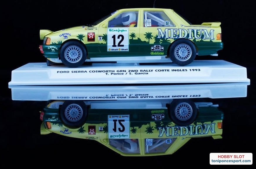 Ford Sierra Cosworth Rallye El Corte Ingles 1992 Toñi Ponce - S. Garcia. (Parrilla FAROS)
