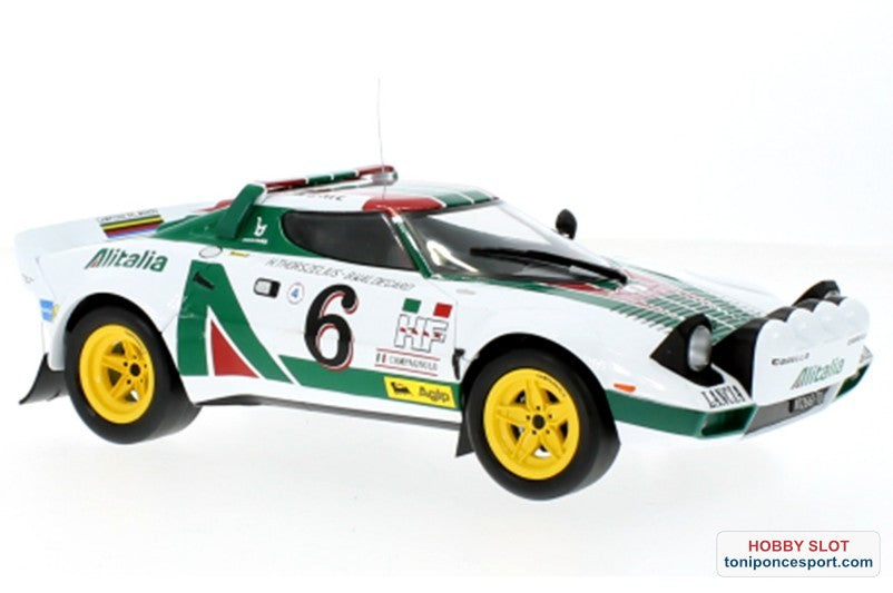 Lancia Stratos HF Nº6 Waldegard/Thorszelius Rallye Monte Carlo 1976