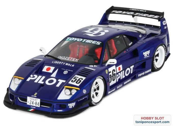 LB-WORKS F40 METALLIC BLUE 2024