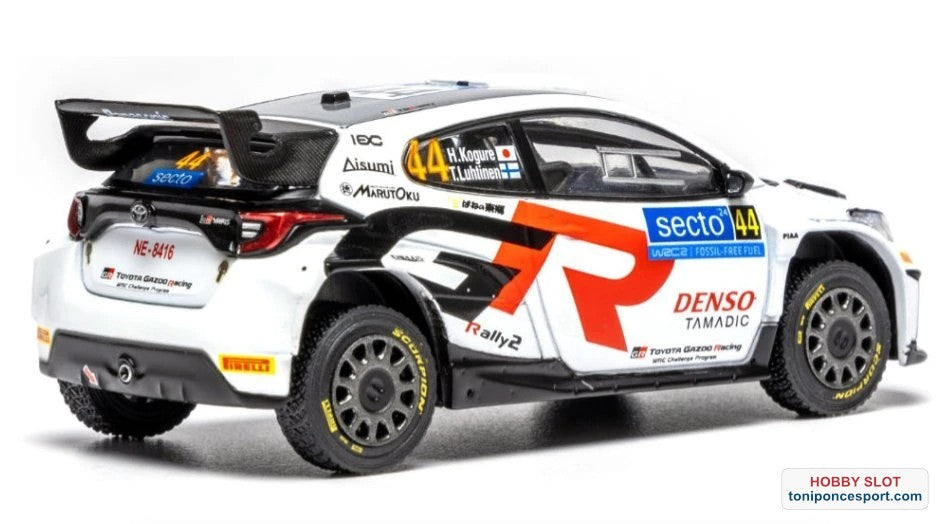 Toyota Yaris GR Rally1 Team Toyota Gazoo Racing WRT Nº44 Rally Finlad 2024 Hikaru Kogure / Topi Luhtinen.