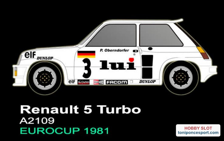 Renault 5 Turbo Eurocup 1981