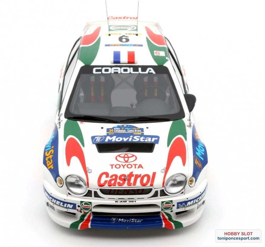 Toyota Corolla WRC #9 D. Auriol Rally Catalunya 1998