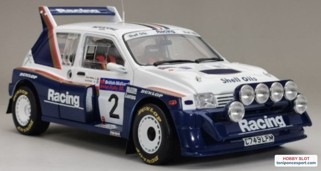 MG Metro 6R4, British Midland Ulster Rallye, 1986, Rothmans Racing, #2