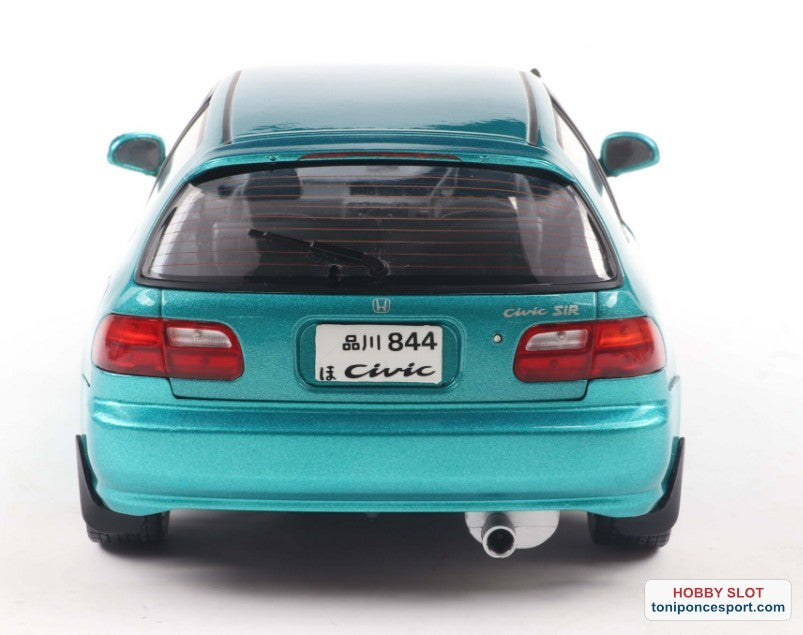 Honda Civic (EG6) 1991 Verde Metalizado.