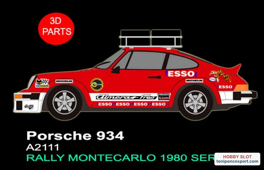 Porsche 934 Rallye Montecarlo 1980 Service.