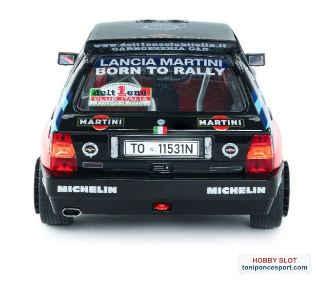 Lancia Delta HF Integrale HOMENAJE A BIASON Rallye Montecarlo 1990 A.SACCO