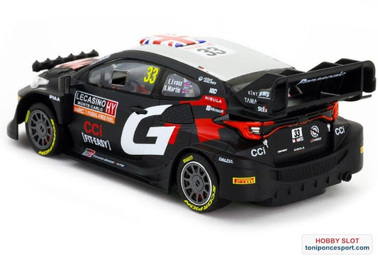Toyota Yaris WRC1 Nº33 Rallye Montecarlo 2024 Evans