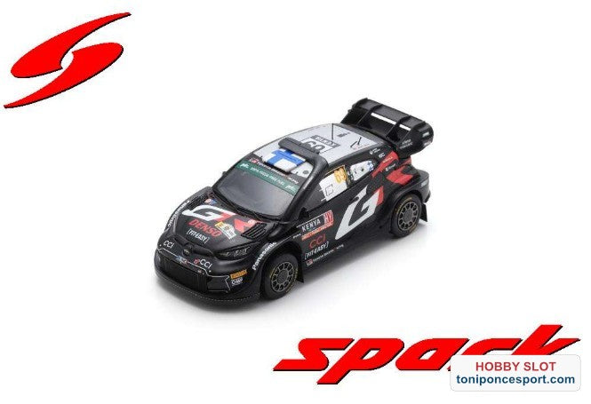 TOYOTA GR Yaris Rally1 HYBRID No.69 TOYOTA GAZOO Racing WRT Winner Rally Safari 2024 K. Rovanperä/J. Halttunen