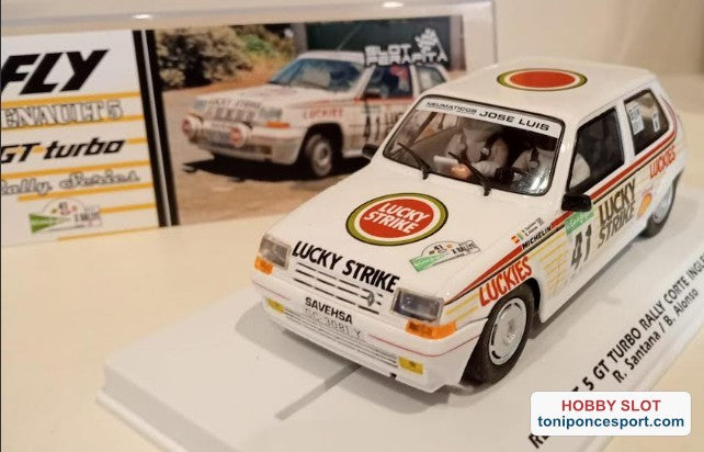 Renault 5 GT Turbo Rally El Corte Inglés 1.986 Raúl Santana / B. Alonso.
