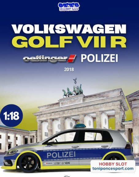 VOLKSWAGEN GOLF VII R OETTINGER POLIZEI GREY 2018