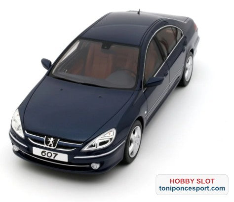 Peugeot 607 3.0 V6 Fase 2 Azul Montebello 2008