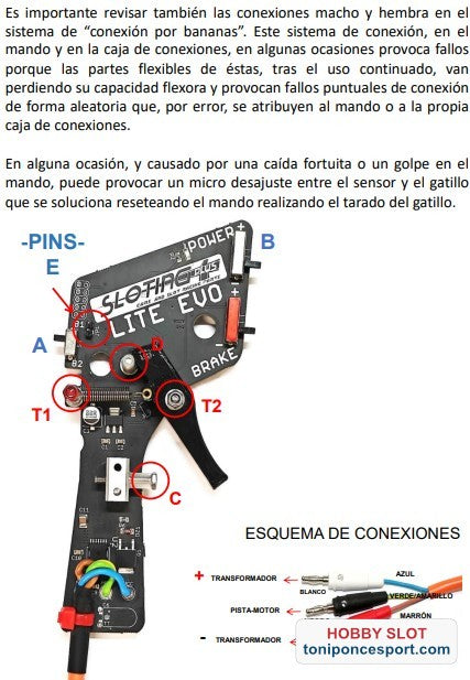 LITE -EVO- mando 100% electrónico