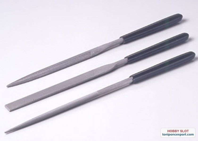 Set de 3 Limas para modelismo.