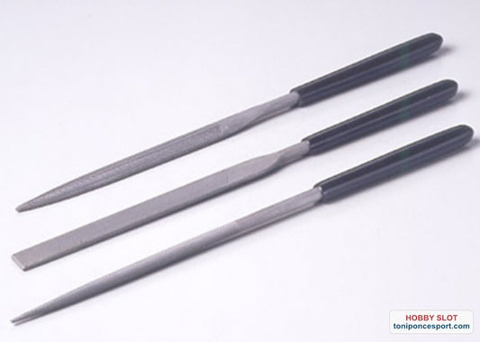 Set de 3 Limas para modelismo.