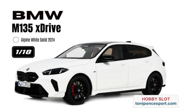 BMW M135 xDRIVE ALPINE WHITE SOLID 2024