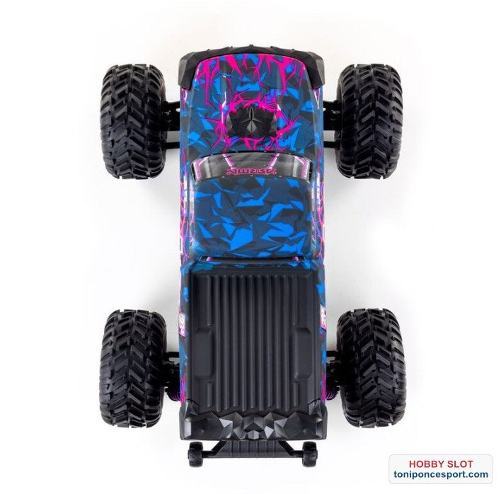 QUAKE 223S DSC 2WD RTR Brushless Monster Truck Purple 1/10