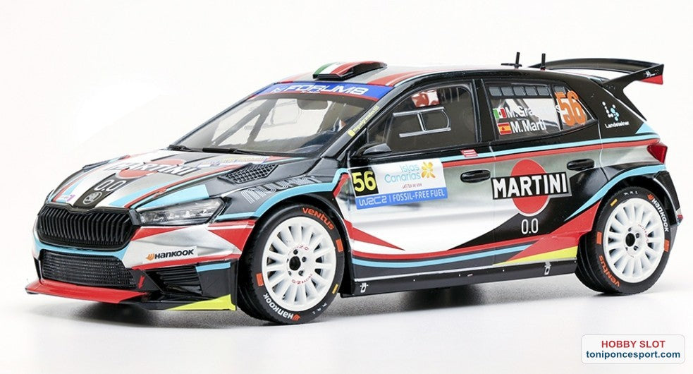 Skoda Fabia RS Rally2 Rally Islas Canarias 2025 M. Granados / M. Marti.