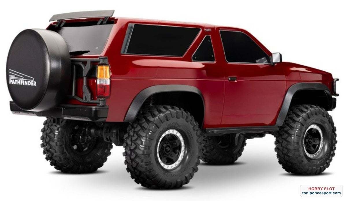 Nissan Pathfinder TRX-4 Crawler Clipless Red.