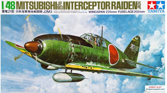 Avión Mitsubishi J2M3 Interceptor Raiden (Jack) 1/48