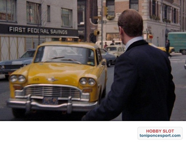 James Bond Checker Taxi Cab - Live And Let  Die