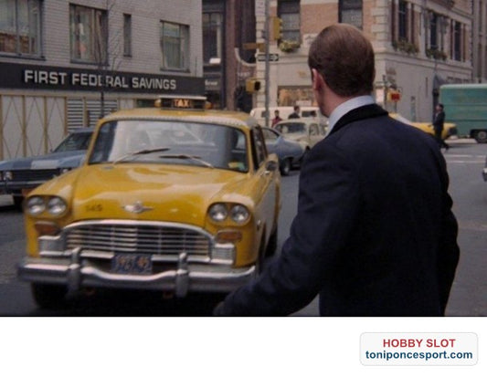 James Bond Checker Taxi Cab - Live And Let  Die