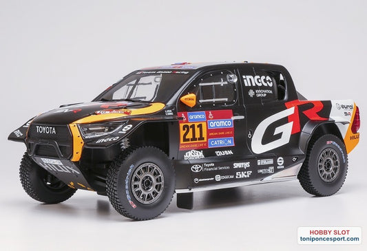 Toyota GR DKR Hilux EVO #211 H. Lategan / B. Cummings 2nd. Rally Dakar 2025