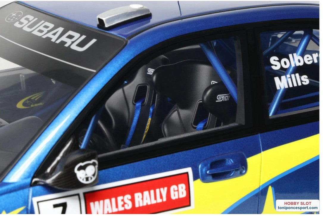 SUBARU IMPREZA (S9) WRC BLUE P. SOLBERG WALES RALLYE 2003