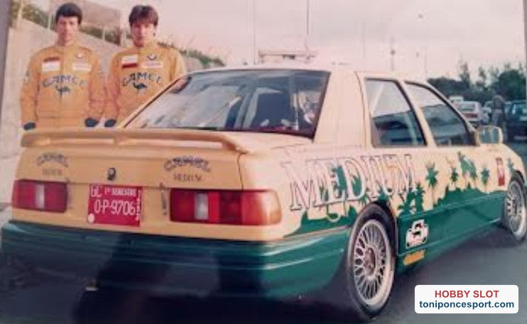 Ford Sierra Cosworth Rallye El Corte Ingles 1992 Toñi Ponce - S. Garcia.