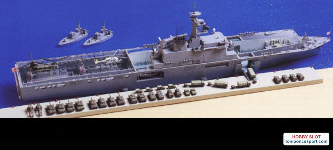 Barco JMSDF Defense Ship LST-4002 Shimokita 1/700