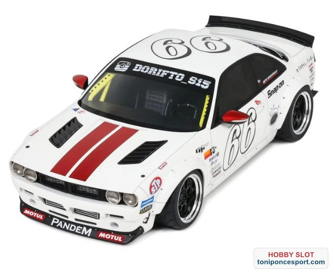 NISSAN SILVIA S14 BOSS ROCKET BUNNY WHITE 2024