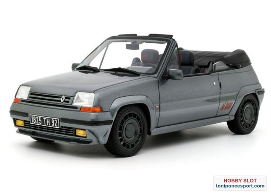 RENAULT 5 GT TURBO CABRIOLET GRIS TUNGSTENE 1995