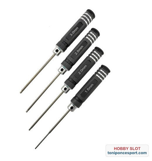 SET DESTORNILLADORES ALLEN 1.5/2.0/2.5/3.0mm