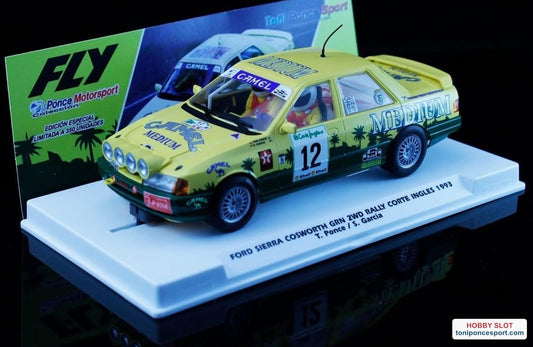 Ford Sierra Cosworth Rallye El Corte Ingles 1992 Toñi Ponce - S. Garcia.