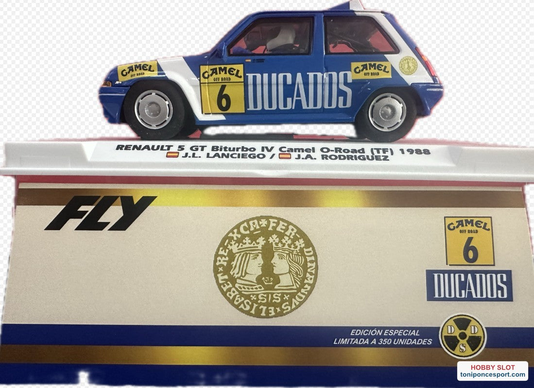 Renault 5 GT Biturbo IV Rally Camel Off-Road (TF) 1988 J. A . Rodriguez /J. L. Lanciego.