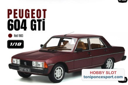 PEUGEOT 604 GTI RED 1983