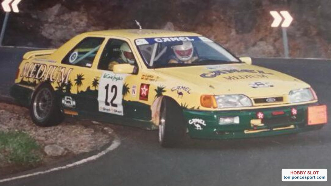 Ford Sierra Cosworth Rallye El Corte Ingles 1992 Toñi Ponce - S. Garcia.