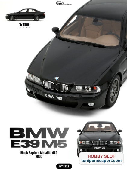 BMW E39 M5 BLACK SAPHIRE METALLIC 475 2000