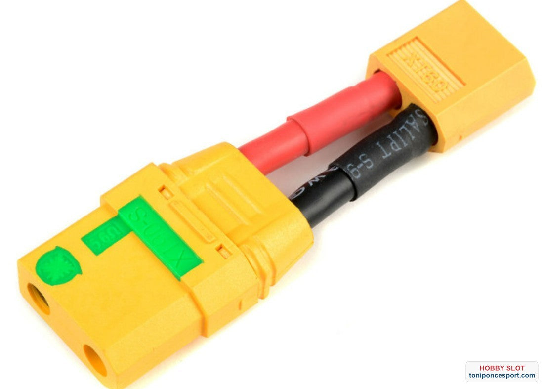Conector Power Adapter Lead - XT-60 Plug XT-90 AS Anti-Spark Socket.