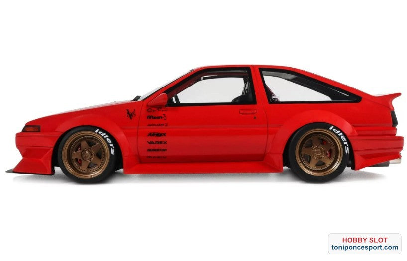 Toyota AE86 Sprinter Trueno WIDEBODY FERRARI ROSSO CORSA 1986