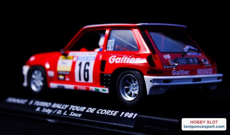 RENAULT 5 GALTIER TOUR DE CORSE 1981 B. SABY / D.L. Saux