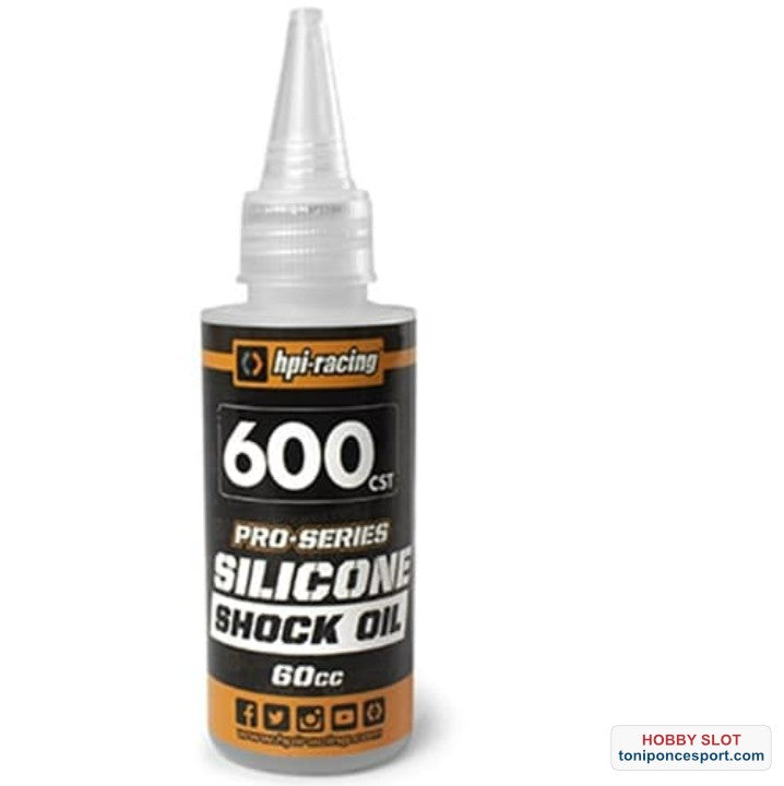 Aceite Amotriguadores Pro-Series Silicone Shock Oil 600Cst 60ml.