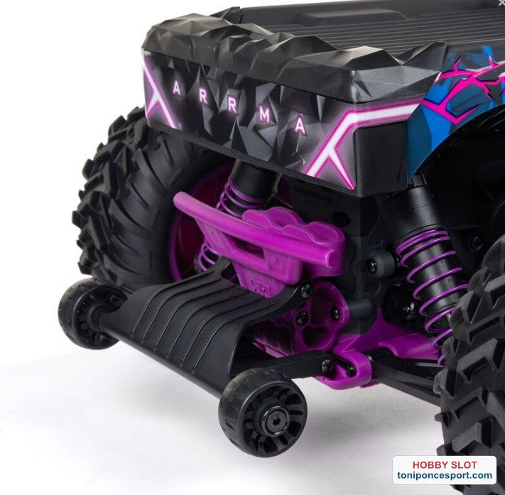 QUAKE 223S DSC 2WD RTR Brushless Monster Truck Purple 1/10