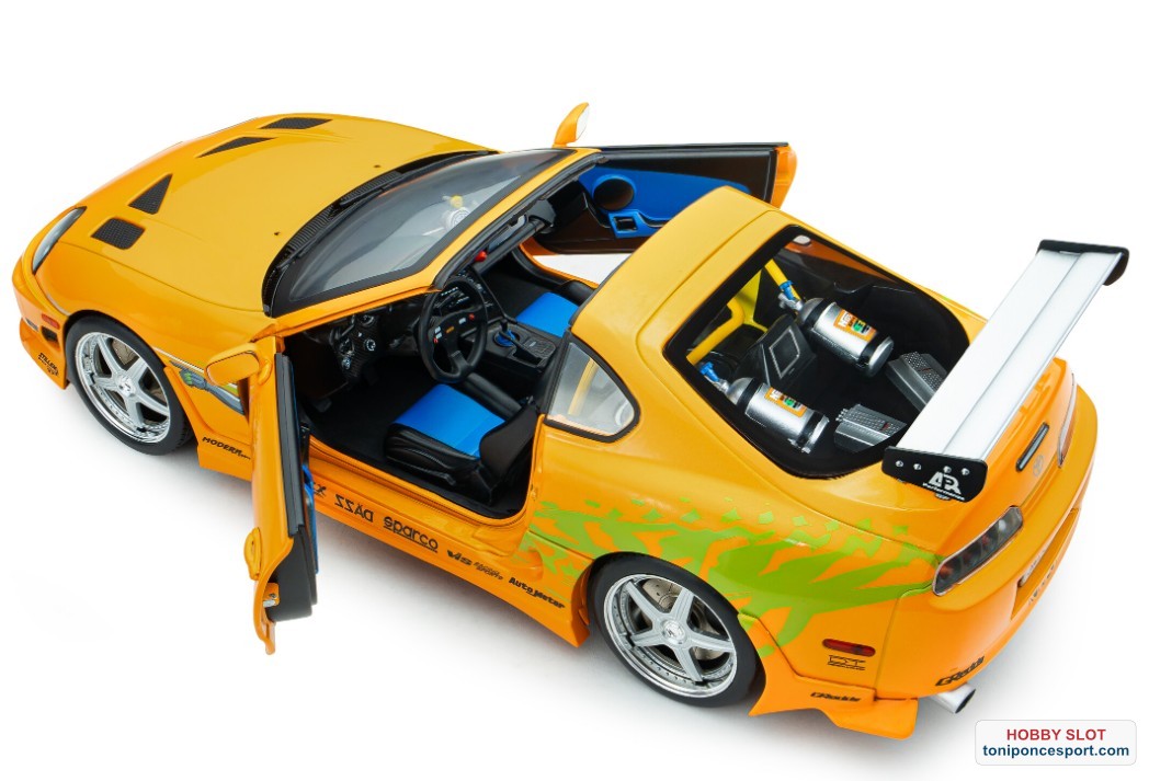 Toyota Supre MK4 (A80) Fast And Furious 1 Brian Open Roof 2001